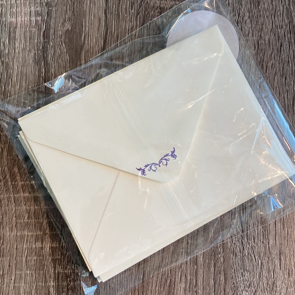 5 pk Hand Crafted Assorted Color Sympathy Cards Blank Inside CoordinatiEnvelopes - Picture 8 of 11